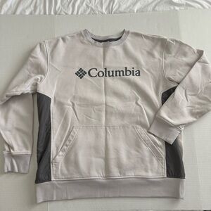 Columbia Light Gray and Dark Gray Crewneck
